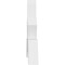 Ekena Millwork Vanguard Architectural Grade PVC Gable Bracket, 84"W x 28"H x 4"D x 6"F, 8/12 Pitch GBP084X28X0406VAN00 - alternate 4